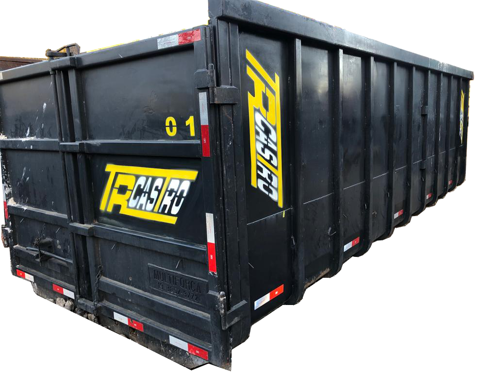 Locação caçambas 27m³